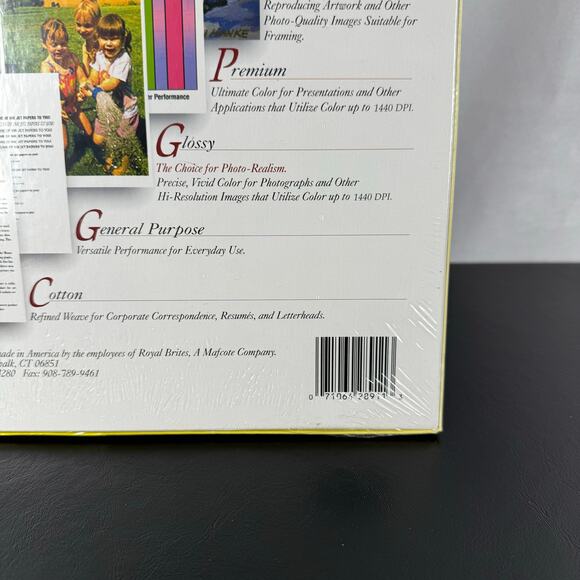 Royal Brites Glossy Coat Ink Jet Photo Paper NEW 50 Sheets 8.5X11 - Picture 4 of 4